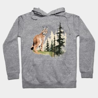 Eurasian Lynx Hoodie